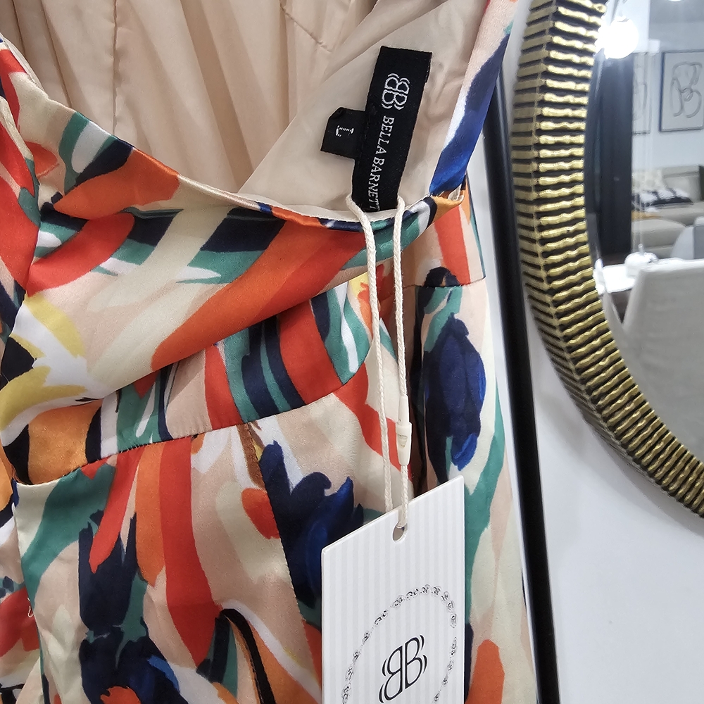 Abella Vibrant Multicolor Strappy Dress